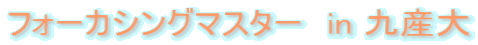 �t�H�[�J�V���O�}�X�^�[�@in ��Y��